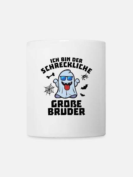 Großer Bruder Geschwister Statement Bro - Tasse - Weiß