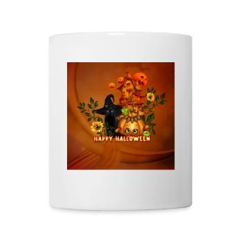 Happy halloween I wish you the cute pumpkin and the g - Mug - white - Front