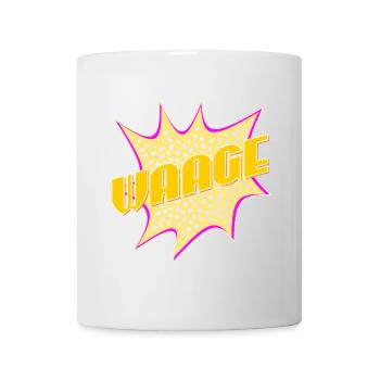 Sternzeichen Geschenke WAAGE SEPTEMBER OKTOBER - Tasse - Weiß - Vorne
