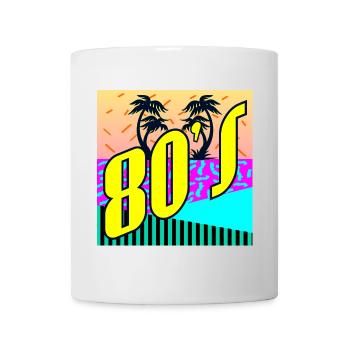 80s Party - 80s EIGHTIES RETRO STYLE - Mug - white - Front