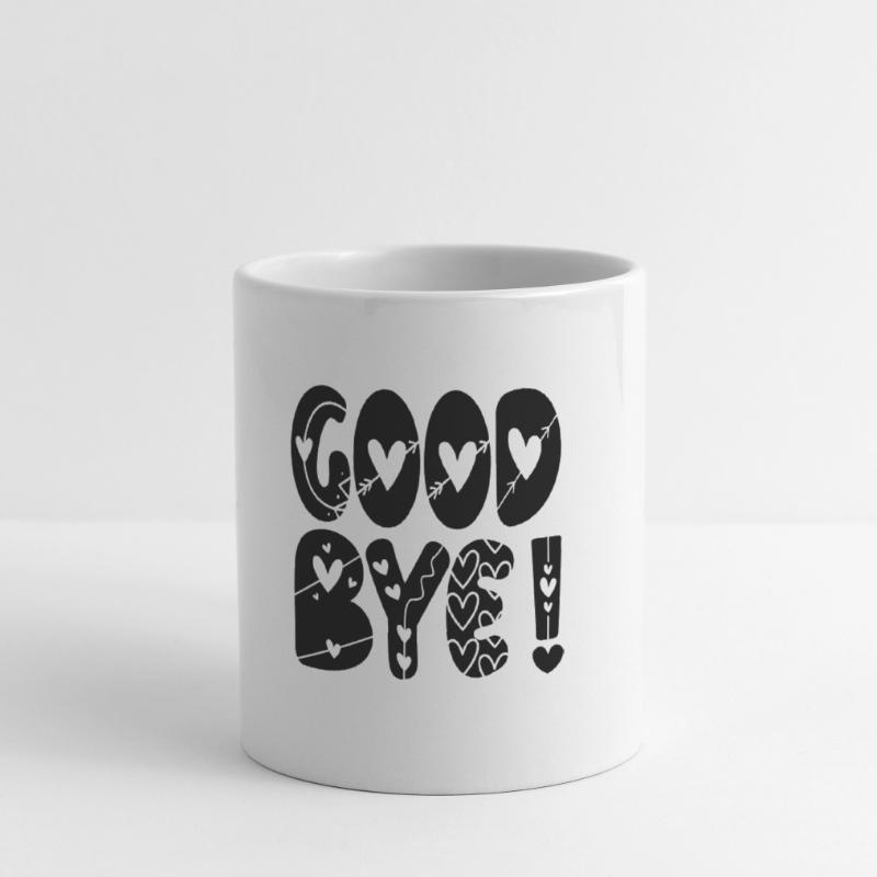 ADIEU ADIEU Mug blanc