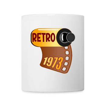 GEBURTSTAG 1973 RETRO GEBURTSTAG FOTOGRAFIEREN - Tasse - Weiß - Vorne