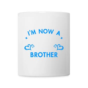 Proud Big Brother Heart Statement Siblings - Mug - white - Front