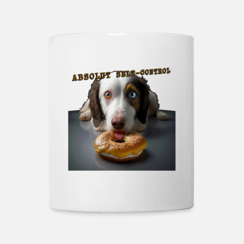 Absolut Self control dog 01 - Mug - white