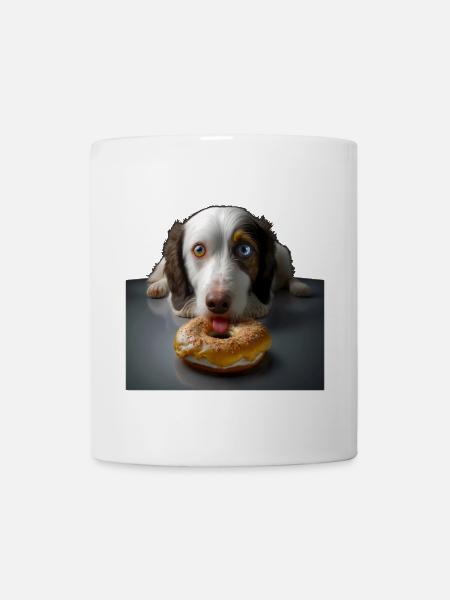 Absolut Self control dog 01 sans - Mug blanc - blanc