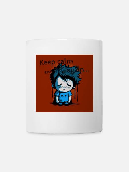 Geek - Keep calm and try again 01 - Mug - white