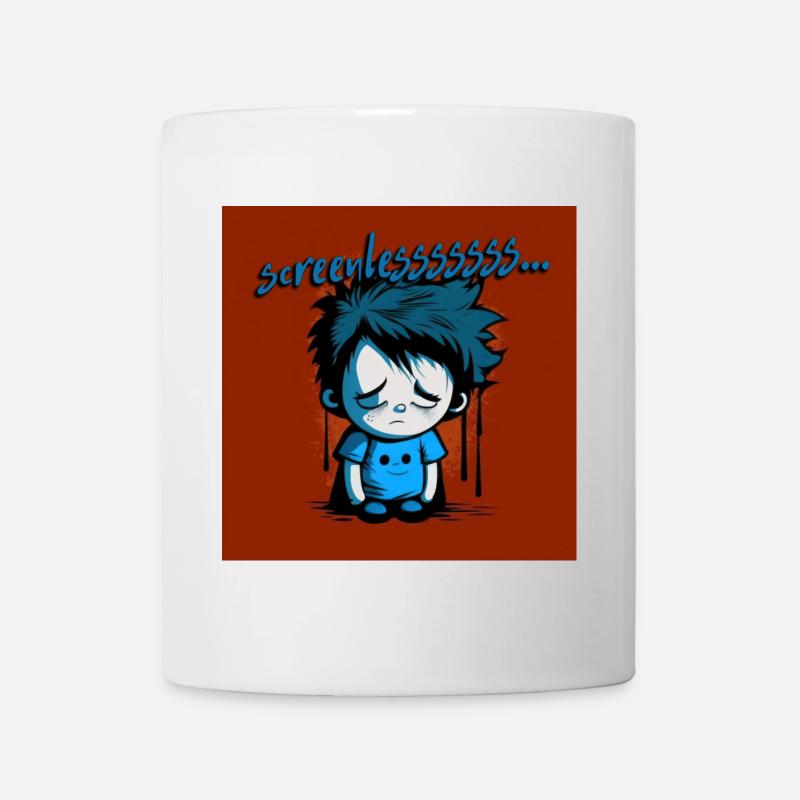 Geek - Screenlessssss 01 - Mug blanc - blanc