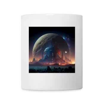 Megalopolis Alien 02 - Mug blanc - blanc - Devant