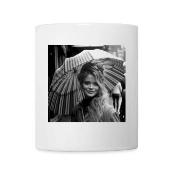 Foto NB Frau 01 - Tasse - Weiß - Vorne