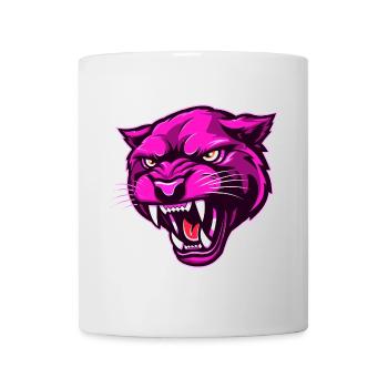 Panther Head Pink - Mug - white - Front