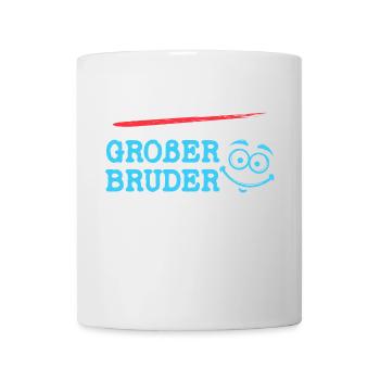 Einzelkind Geschwister Großer Bruder Statement - Tasse - Weiß - Vorne
