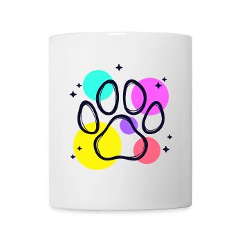 Animaux domestiques, Chien, Animal préféré, Chat, Jouet en peluche - Mug blanc - blanc - Devant