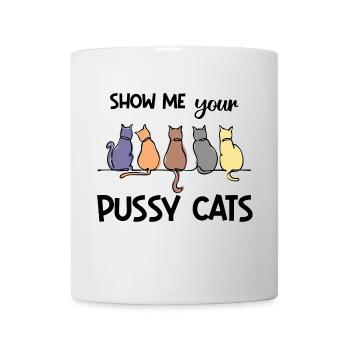 Cuddly Toy Cat Animaux Animaux Animaux de compagnie Dictons drôles - Mug blanc - blanc - Devant