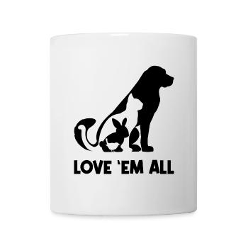 Animals Pets Cat Dog Bunny Pet Statement - Mug - white - Front