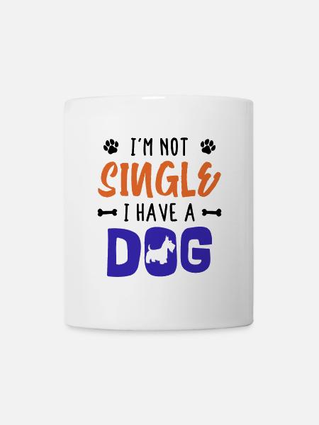 Lieblingstier Hund Statement Haustiere Knuddeltier - Tasse - Weiß