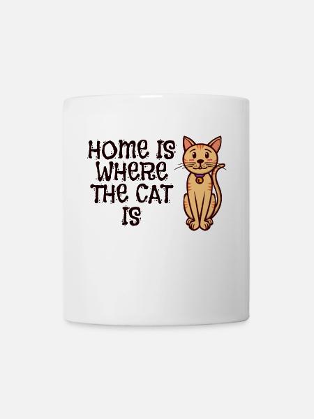 Katze Kuscheltier Haustiere Statement Heimtier - Tasse - Weiß