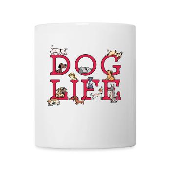 Dog Statement Pets Stuffed Toy Puppy - Mug - white - Front