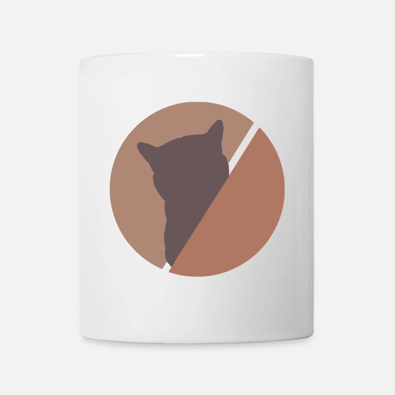 Curious cat - Mug - white