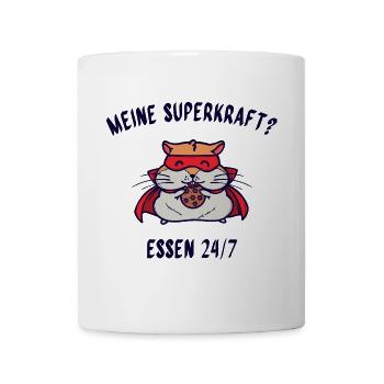 Lustige Sprüche Hamster Lieblingstier Haustiere - Tasse - Weiß - Vorne