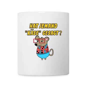Haustiere Ratte Statement Heimtier Schoßtier - Tasse - Weiß - Vorne