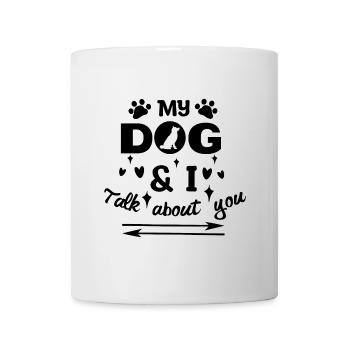 Lieblingstier Statement Hund Knuddeltier Haustiere - Tasse - Weiß - Vorne