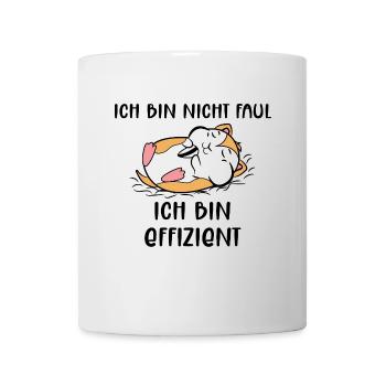 Hamster Statement Haustiere Lieblingstier - Tasse - Weiß - Vorne