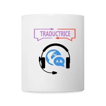 Traductrice - Mug blanc - blanc - Devant