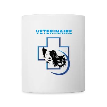 Vétérinaire - Mug blanc - blanc - Devant