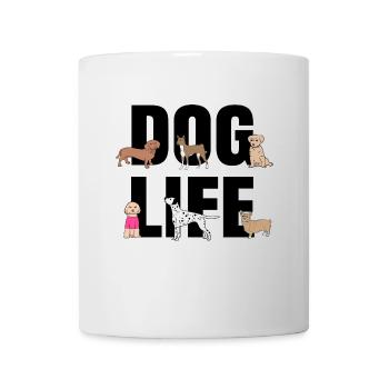 Puppy Dog Déclaration Animal Animaux préférés - Mug blanc - blanc - Devant