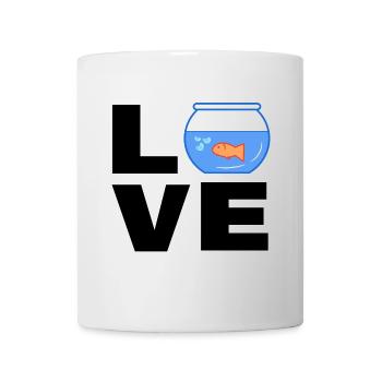 Pets Goldfish Aquarium Statement Pet - Mug - white - Front