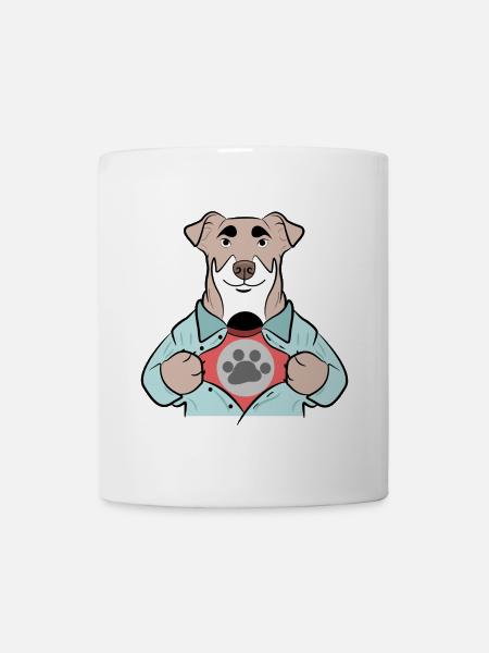 Lieblingstier Hund Kuscheltier Haustiere Heimtier - Tasse - Weiß
