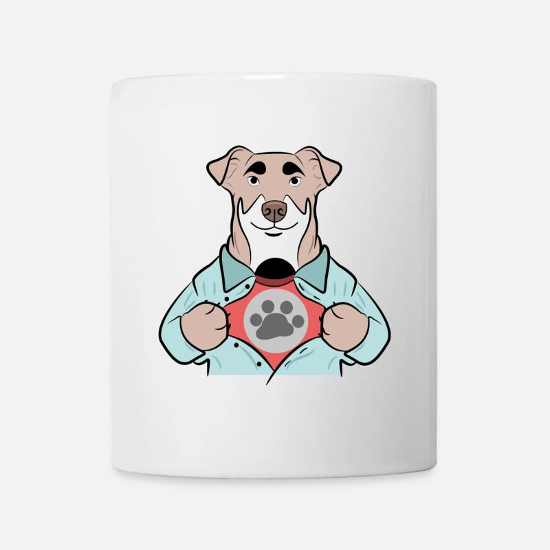 Lieblingstier Hund Kuscheltier Haustiere Heimtier - Tasse - Weiß