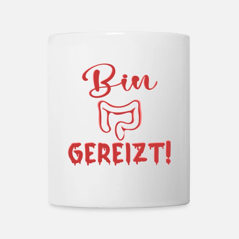 REIZDARM - BIN GEREIZT SPRÜCHE - Tasse - Weiß