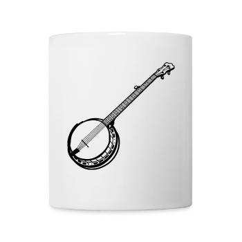 Banjo Sketch - Mug - white - Front
