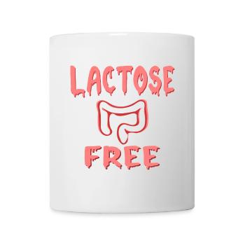 RÉGIME SANS LACTOSE - INTESTIN - Mug blanc - blanc - Devant