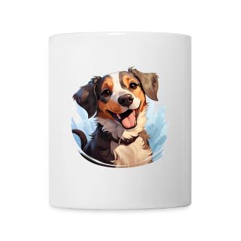 Cute Dog Design - Animals, Joy, Love - Mug - white - Front