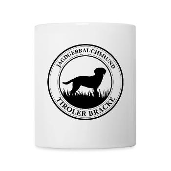 Tiroler Bracke Jagdgebrauchshund Hunde Wilsigns - Tasse - Weiß - Vorne