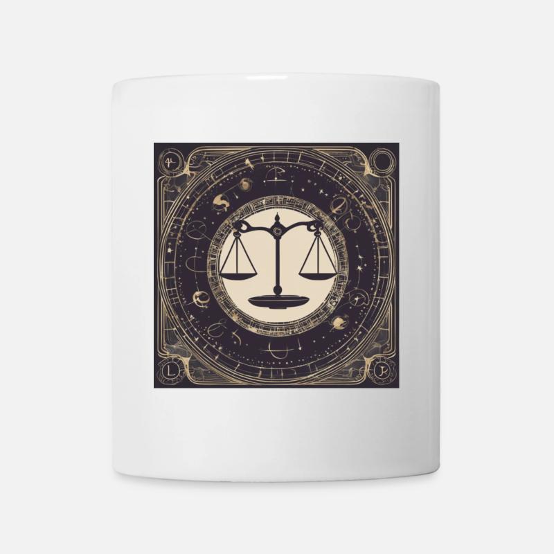 Zodiaque Balance - Mug blanc - blanc