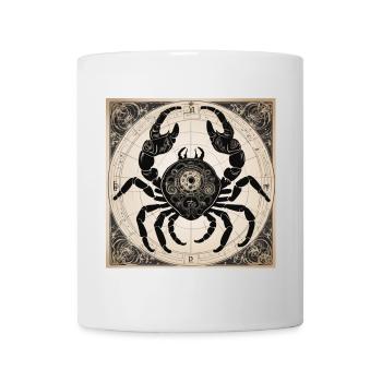 Zodiac Cancer - Tasse - Weiß - Vorne