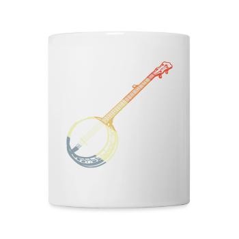 Vintage Banjo Sketch - Mug - white - Front
