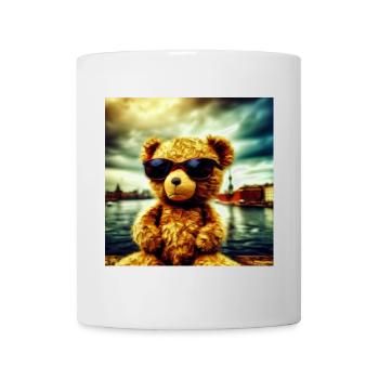 Teddy goes Wild - Tasse - Weiß - Vorne