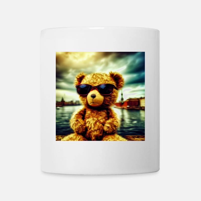 Teddy goes Wild - Tasse - Weiß