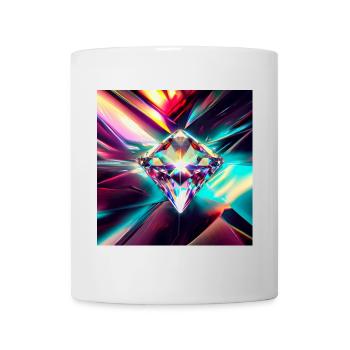 Diamant - Tasse - Weiß - Vorne