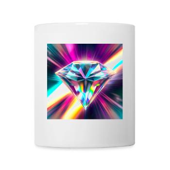 Diamant - Tasse - Weiß - Vorne