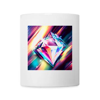 Diamant - Tasse - Weiß - Vorne