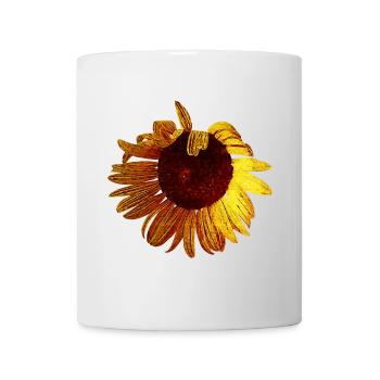 sommerliche blume, tolle pflanzen - Tasse - Weiß - Vorne