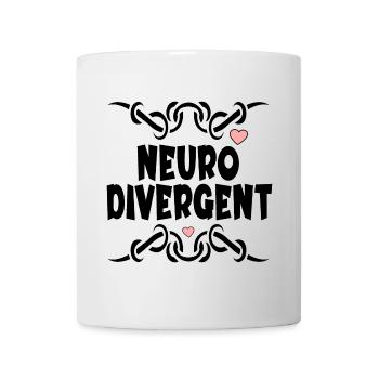 NEURODIVERGENT - Neurodiversität - Tasse - Weiß - Vorne