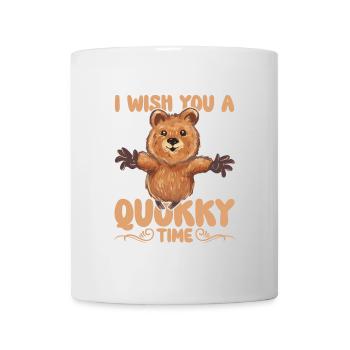 I wish you a quokky time Quokka - Mug - white - Front