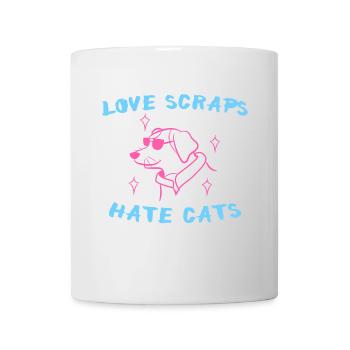 Déclaration du chat animal préféré des animaux de compagnie - Mug blanc - blanc - Devant