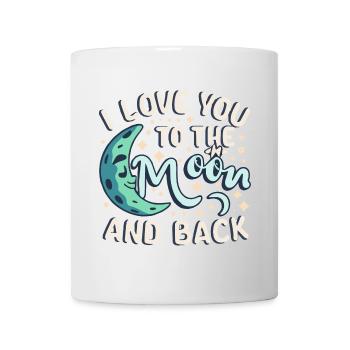 Zum Mond und zurück - Ewige Liebe - Tasse - Weiß - Vorne